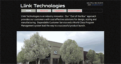 Desktop Screenshot of llinktechnologies.com